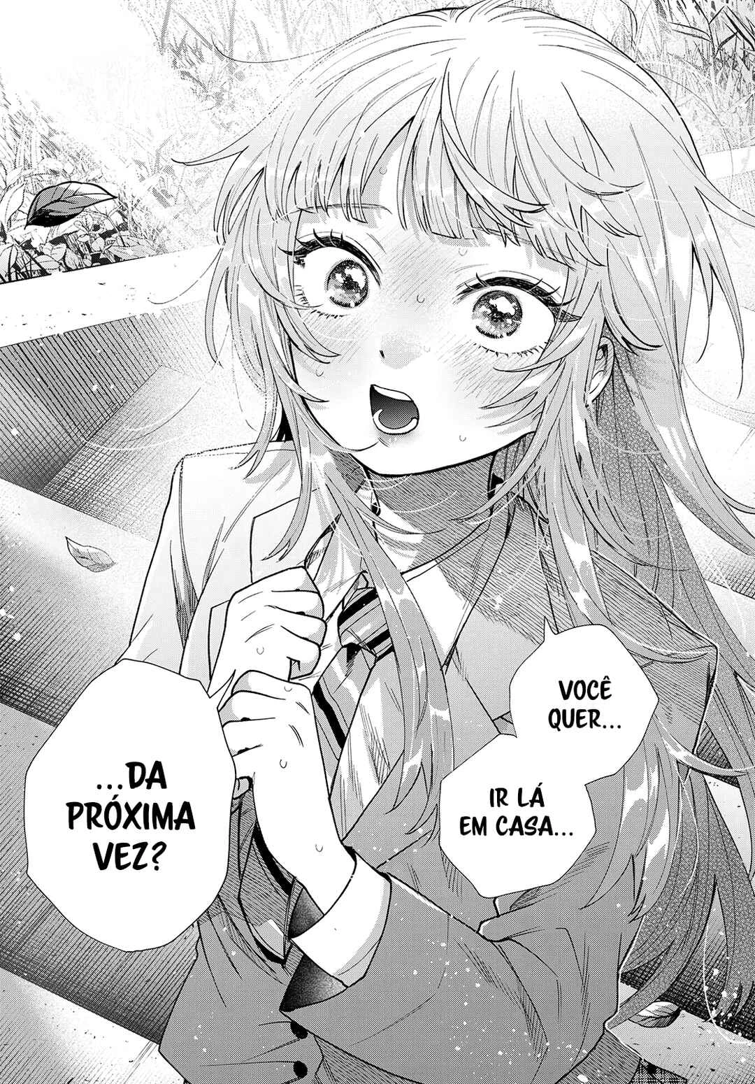 Momose Akira no Hatsukoi Hatan-chuu. — Cap. 27, pág. 18