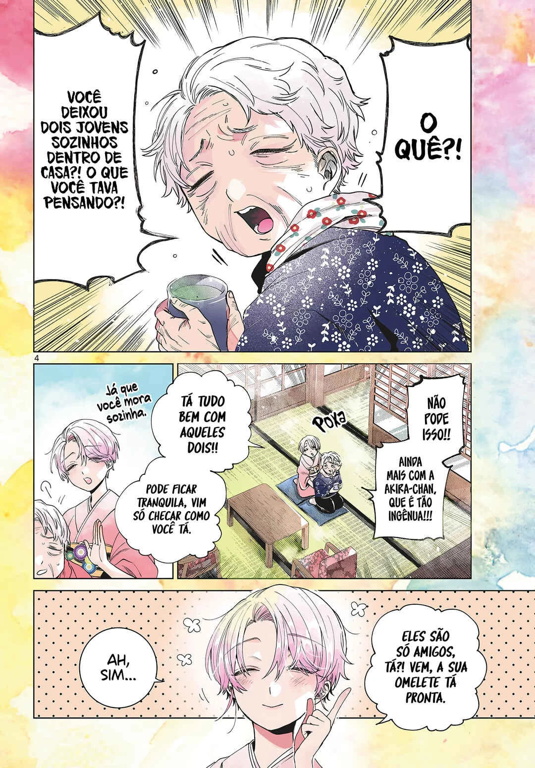 Momose Akira no Hatsukoi Hatan-chuu. — Cap. 29, pág. 4