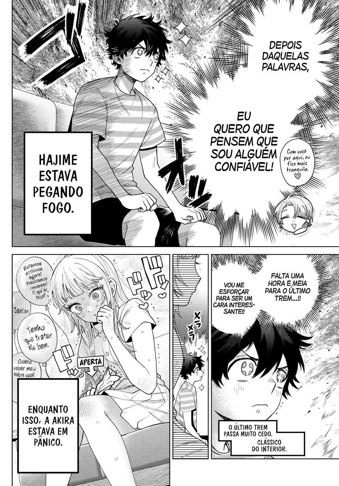 Momose Akira no Hatsukoi Hatan-chuu. — Cap. 29, pág. 6