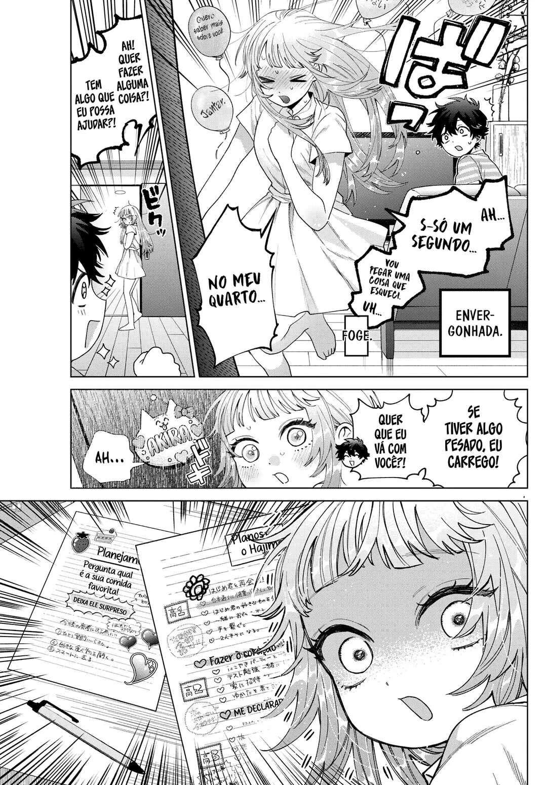 Momose Akira no Hatsukoi Hatan-chuu. — Cap. 29, pág. 7