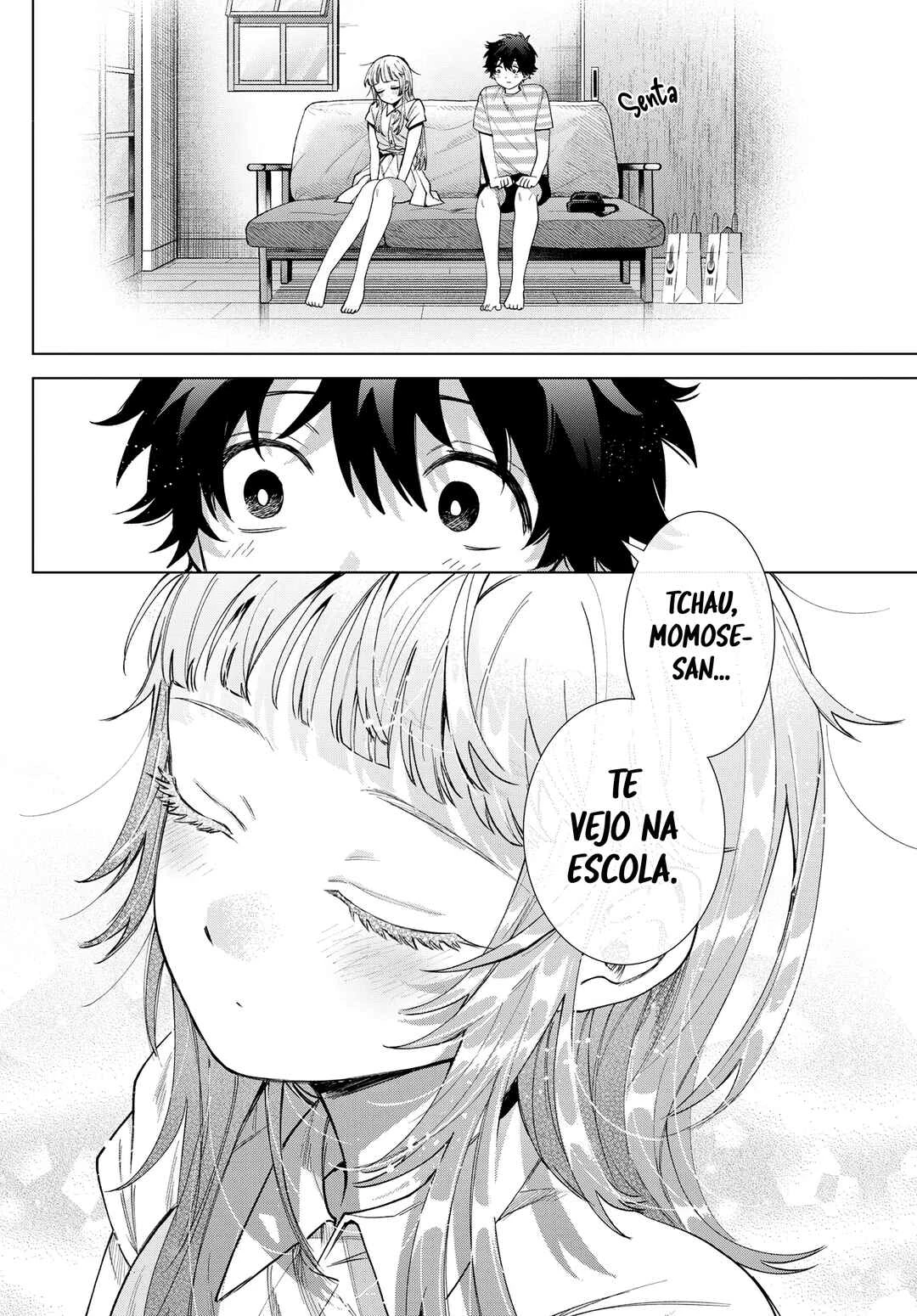 Momose Akira no Hatsukoi Hatan-chuu. — Cap. 29, pág. 18