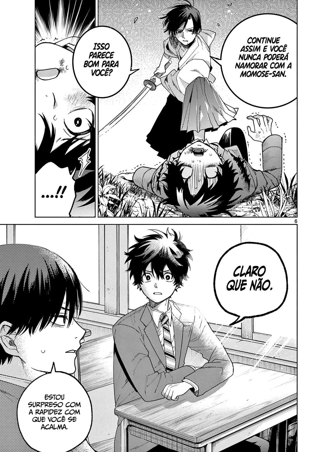 Momose Akira no Hatsukoi Hatan-chuu. — Cap. 3, pág. 7