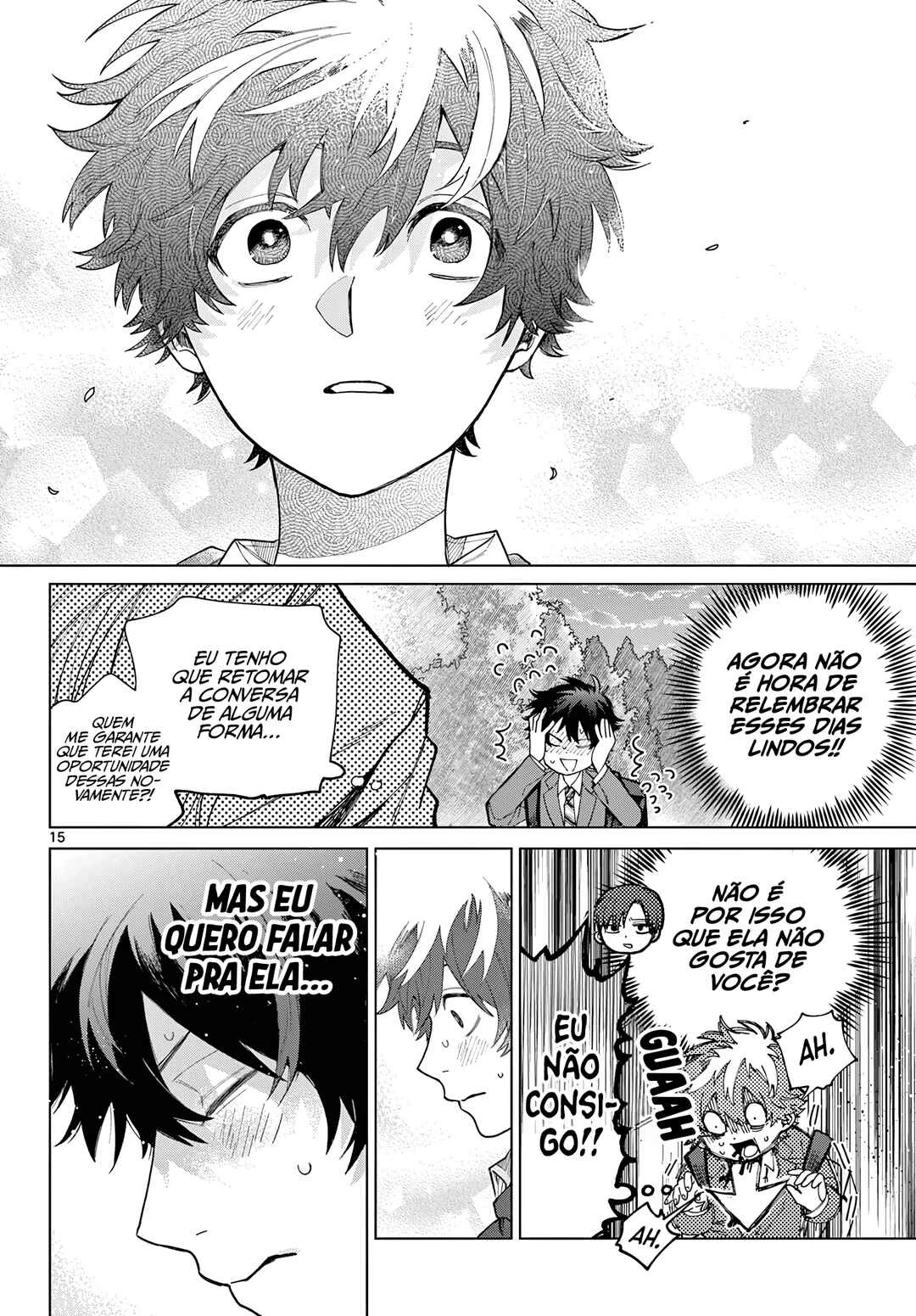 Momose Akira no Hatsukoi Hatan-chuu. — Cap. 3, pág. 16