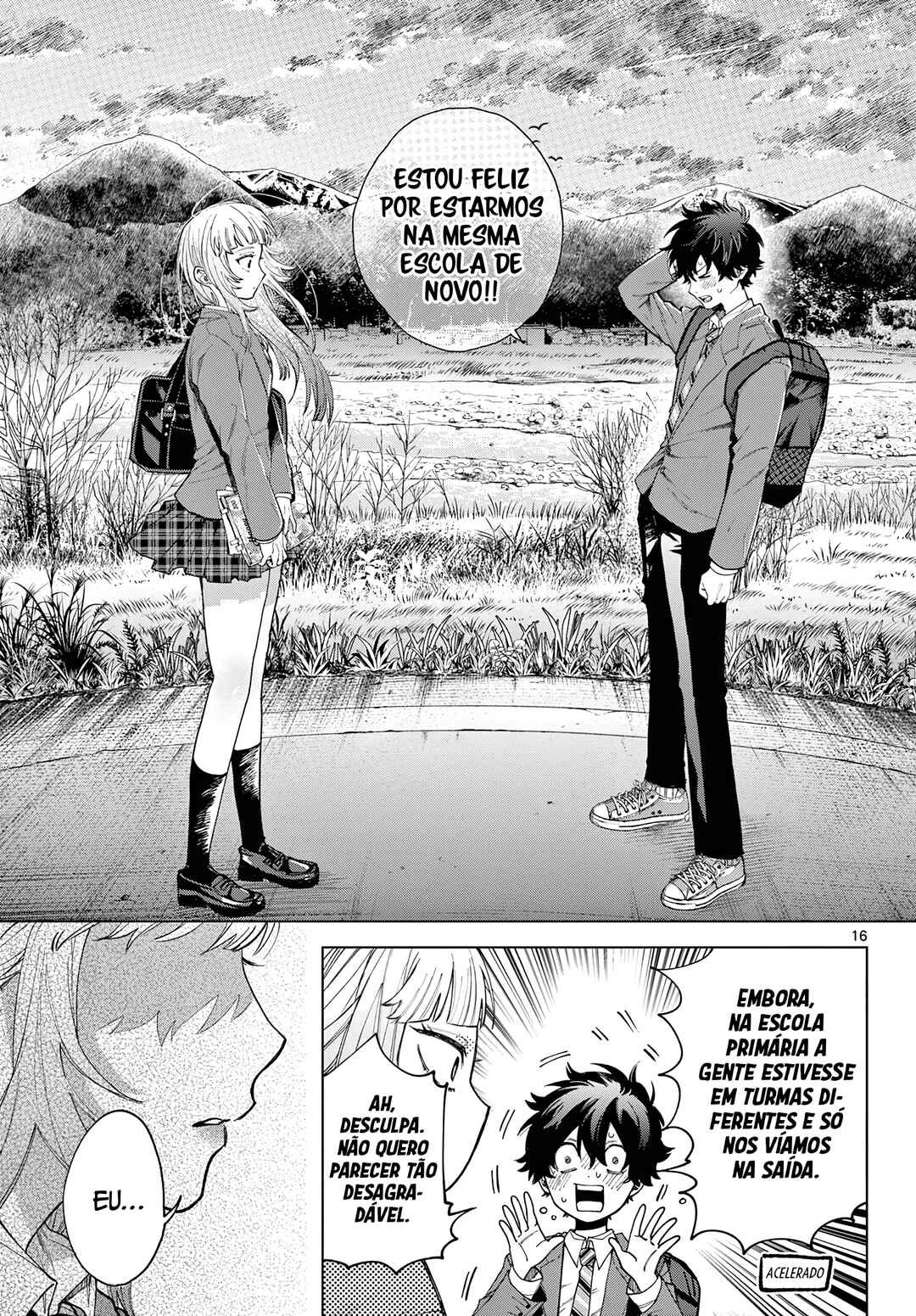 Momose Akira no Hatsukoi Hatan-chuu. — Cap. 3, pág. 17
