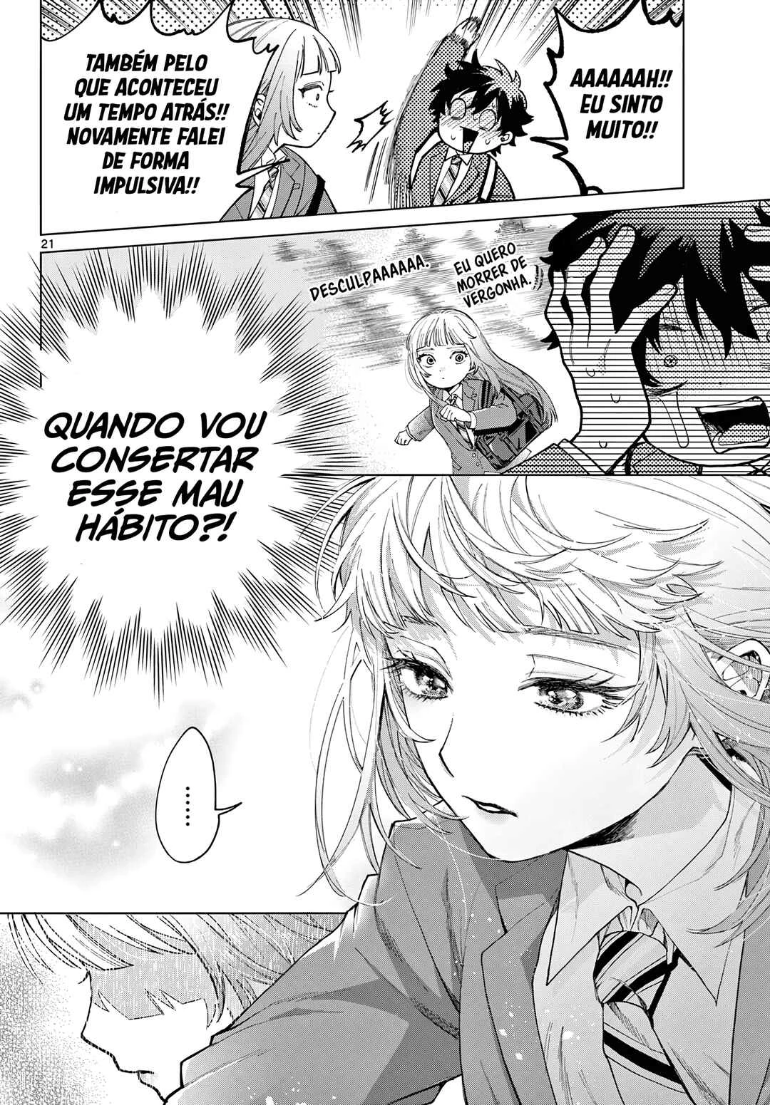 Momose Akira no Hatsukoi Hatan-chuu. — Cap. 3, pág. 22
