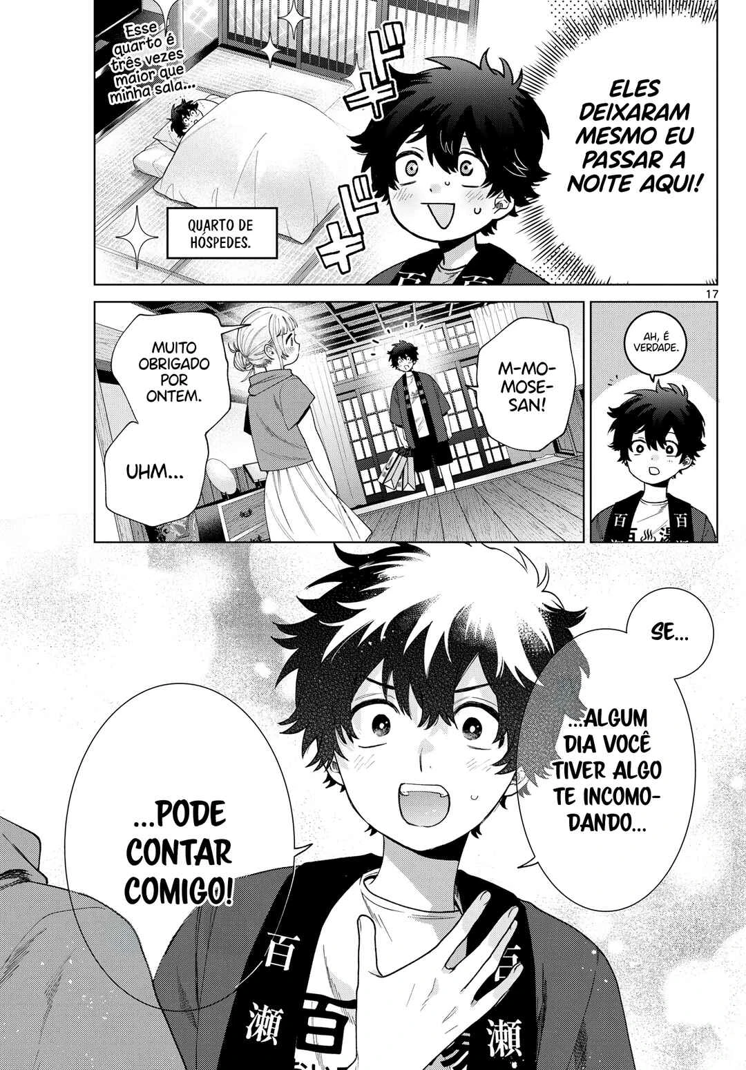 Momose Akira no Hatsukoi Hatan-chuu. — Cap. 31, pág. 18