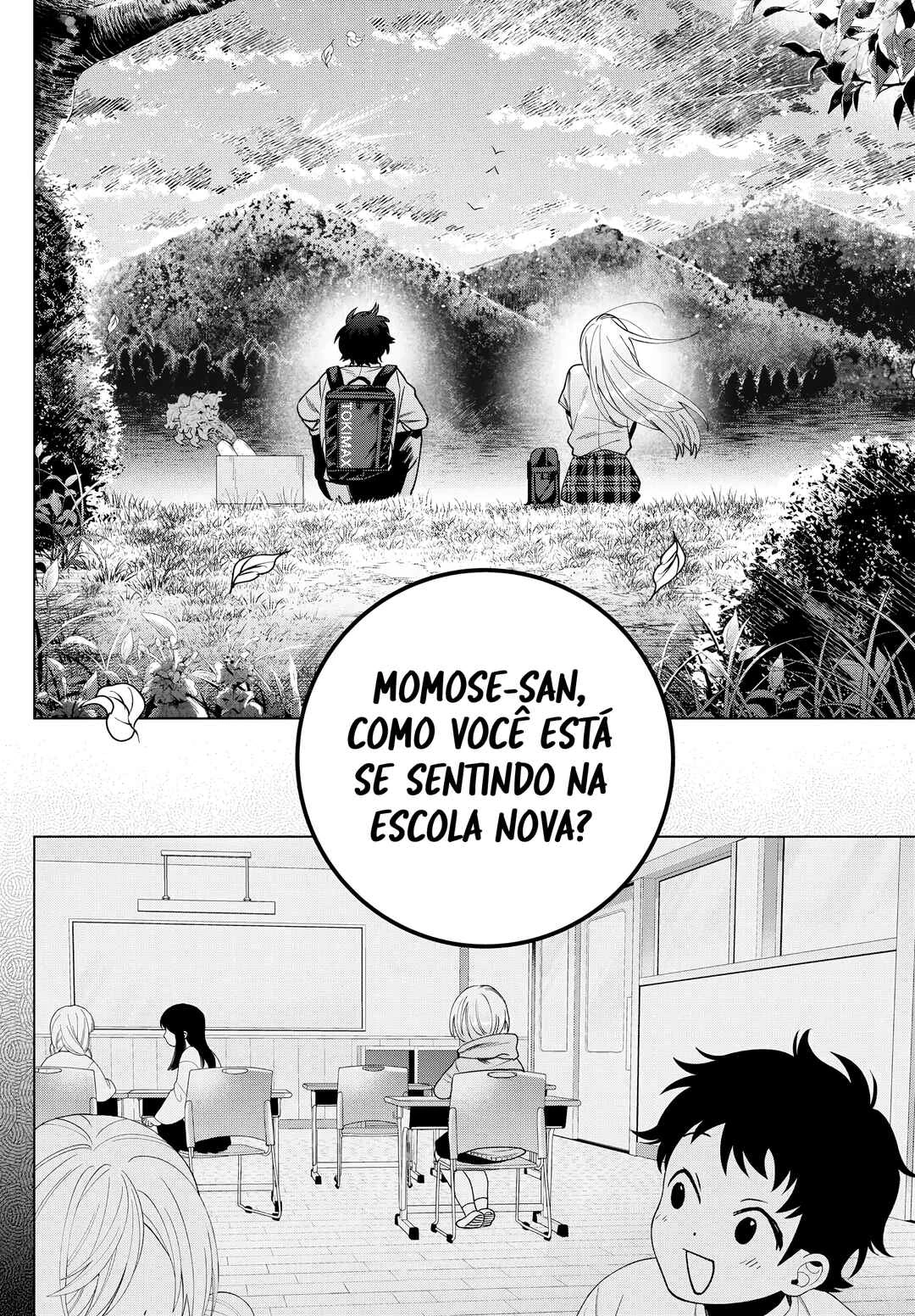 Momose Akira no Hatsukoi Hatan-chuu. — Cap. 32, pág. 9