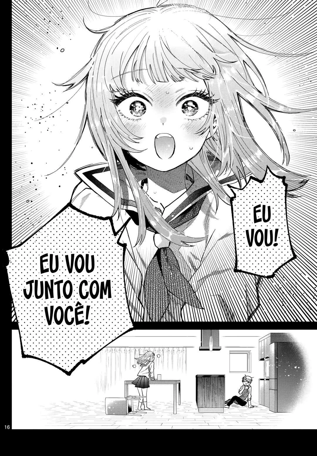 Momose Akira no Hatsukoi Hatan-chuu. — Cap. 32, pág. 17