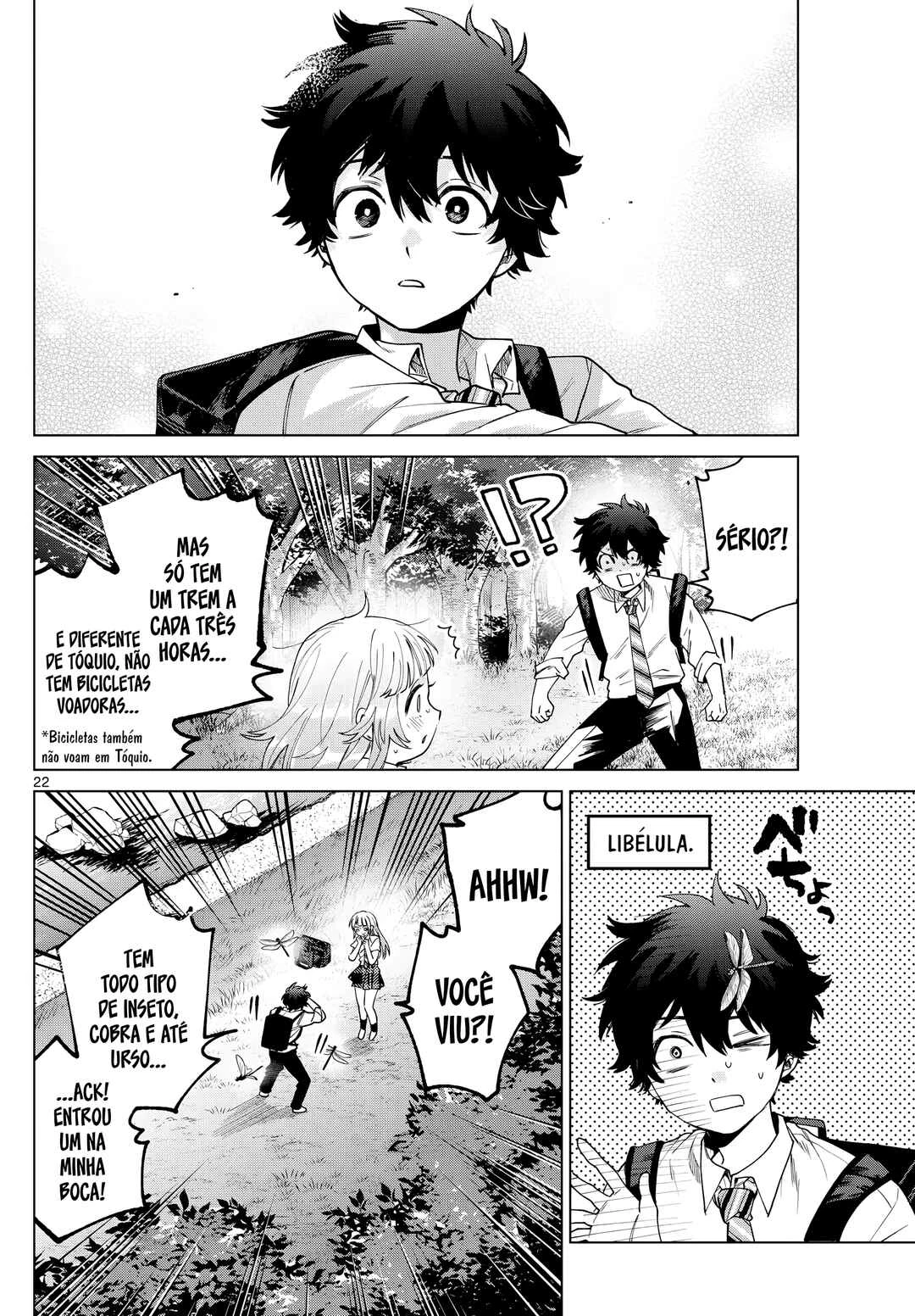 Momose Akira no Hatsukoi Hatan-chuu. — Cap. 32, pág. 23