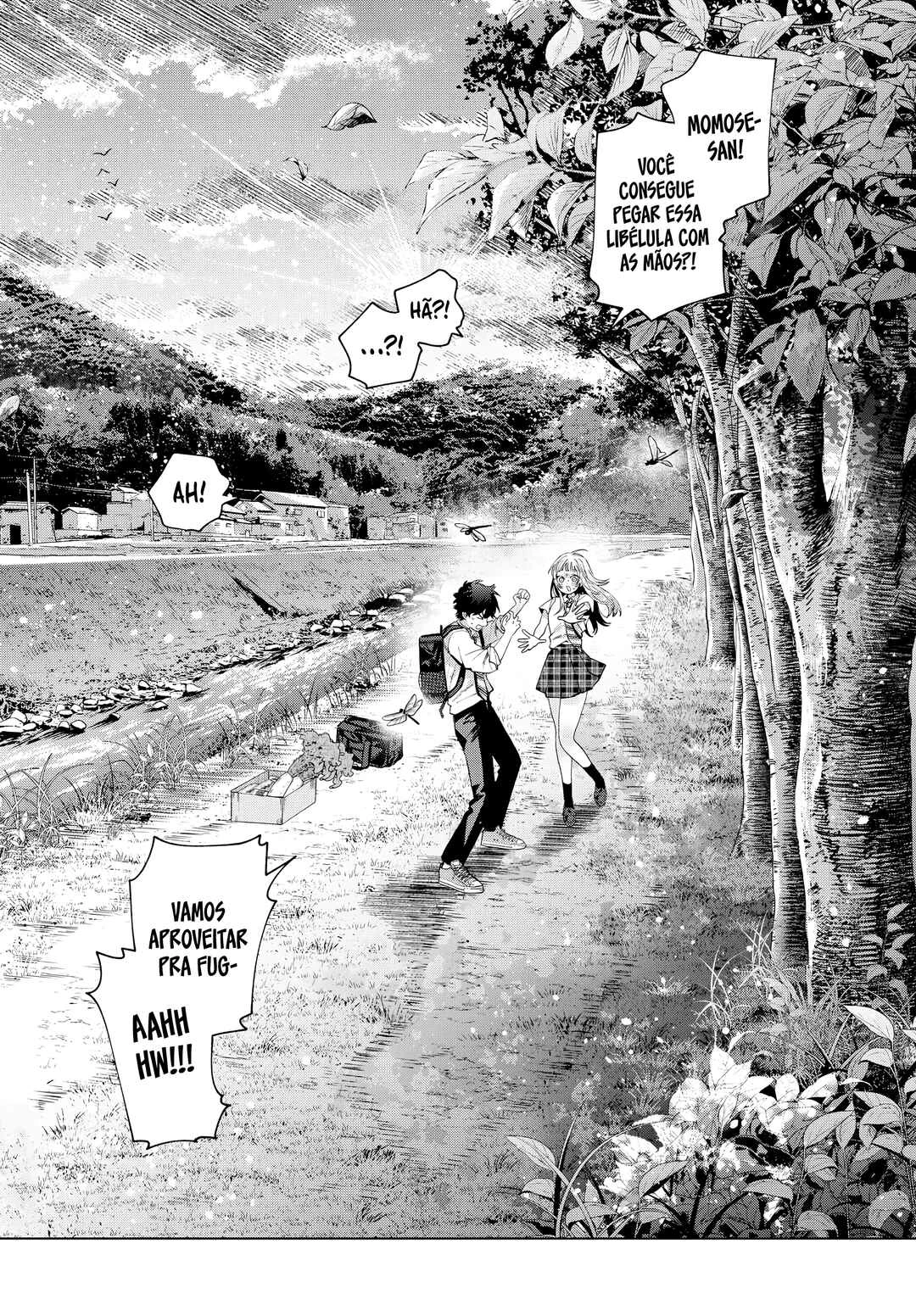 Momose Akira no Hatsukoi Hatan-chuu. — Cap. 32, pág. 25