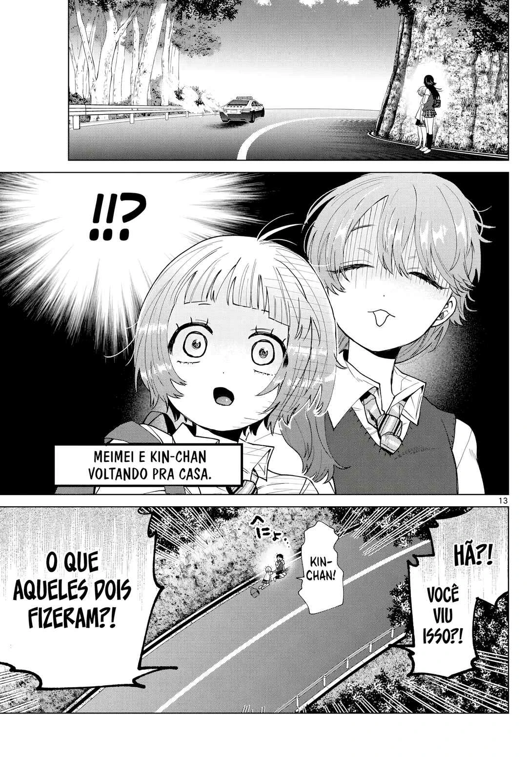 Momose Akira no Hatsukoi Hatan-chuu. — Cap. 33, pág. 14