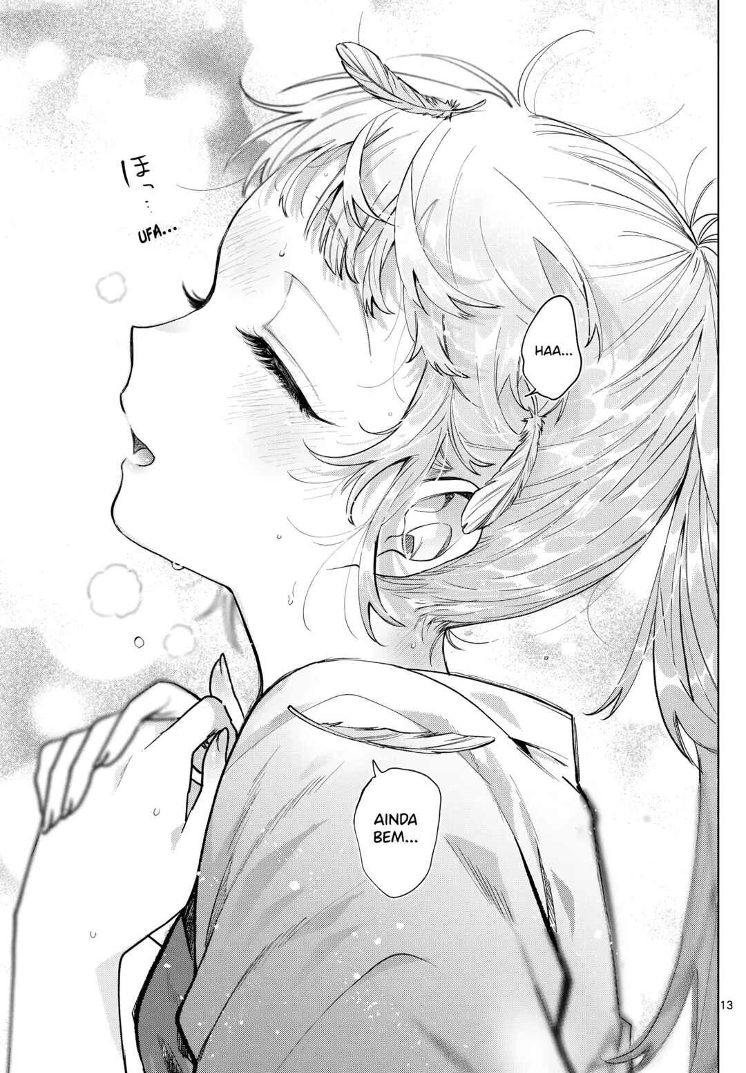 Momose Akira no Hatsukoi Hatan-chuu. — Cap. 35, pág. 14