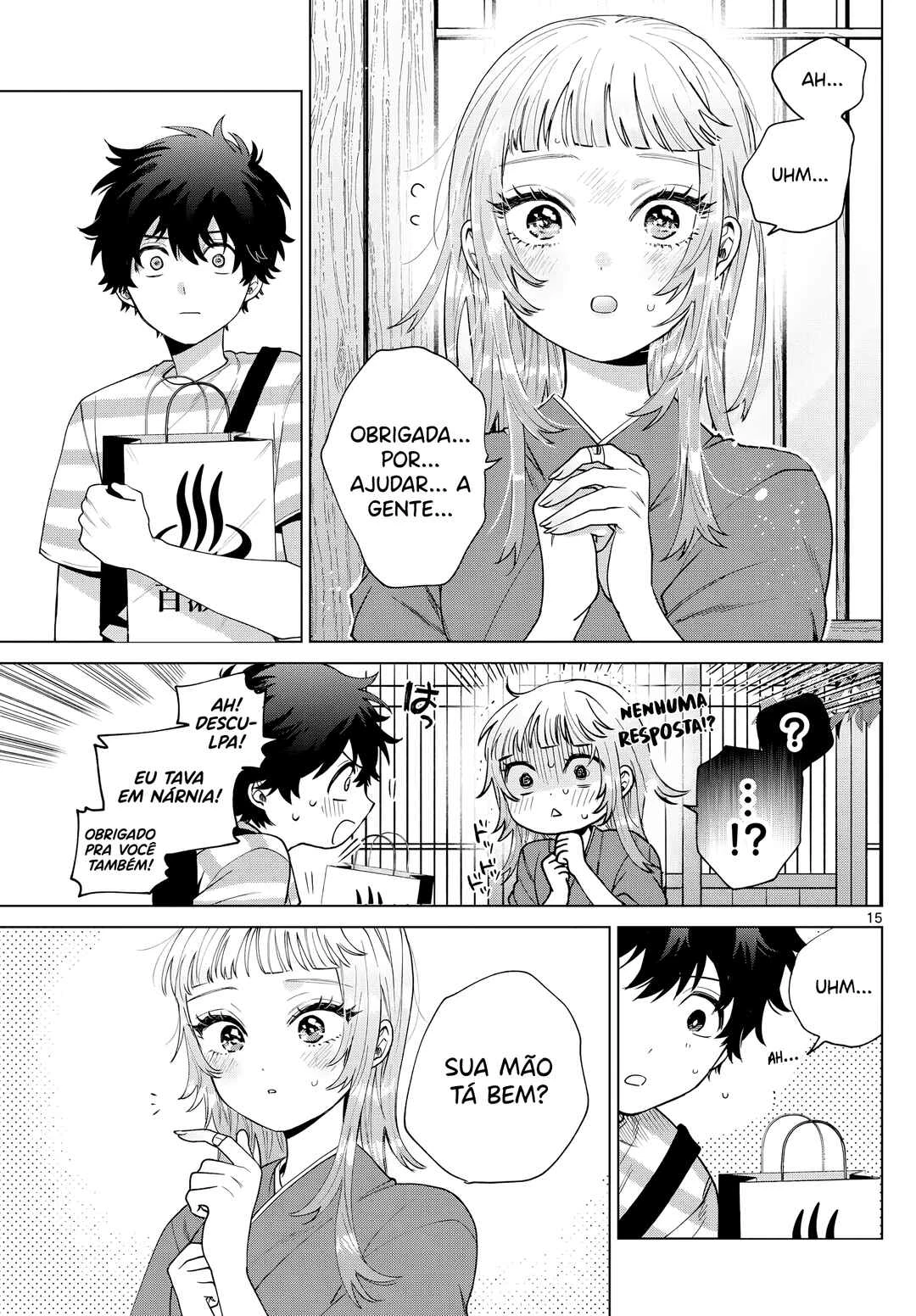 Momose Akira no Hatsukoi Hatan-chuu. — Cap. 35, pág. 16