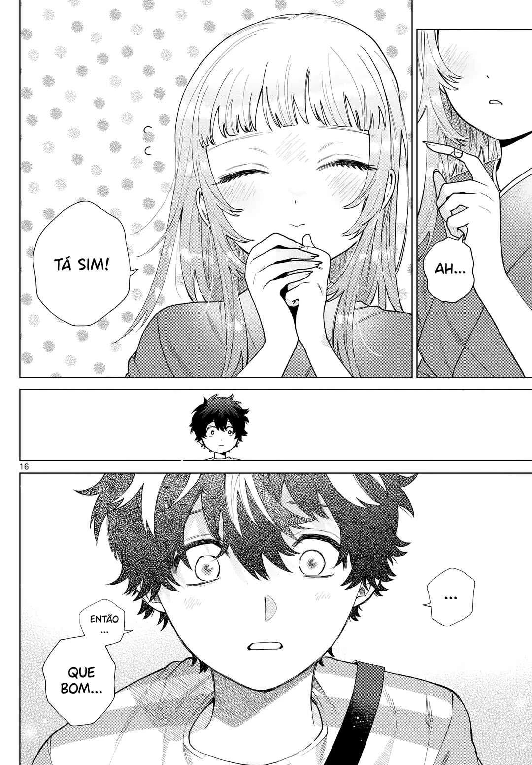 Momose Akira no Hatsukoi Hatan-chuu. — Cap. 35, pág. 17