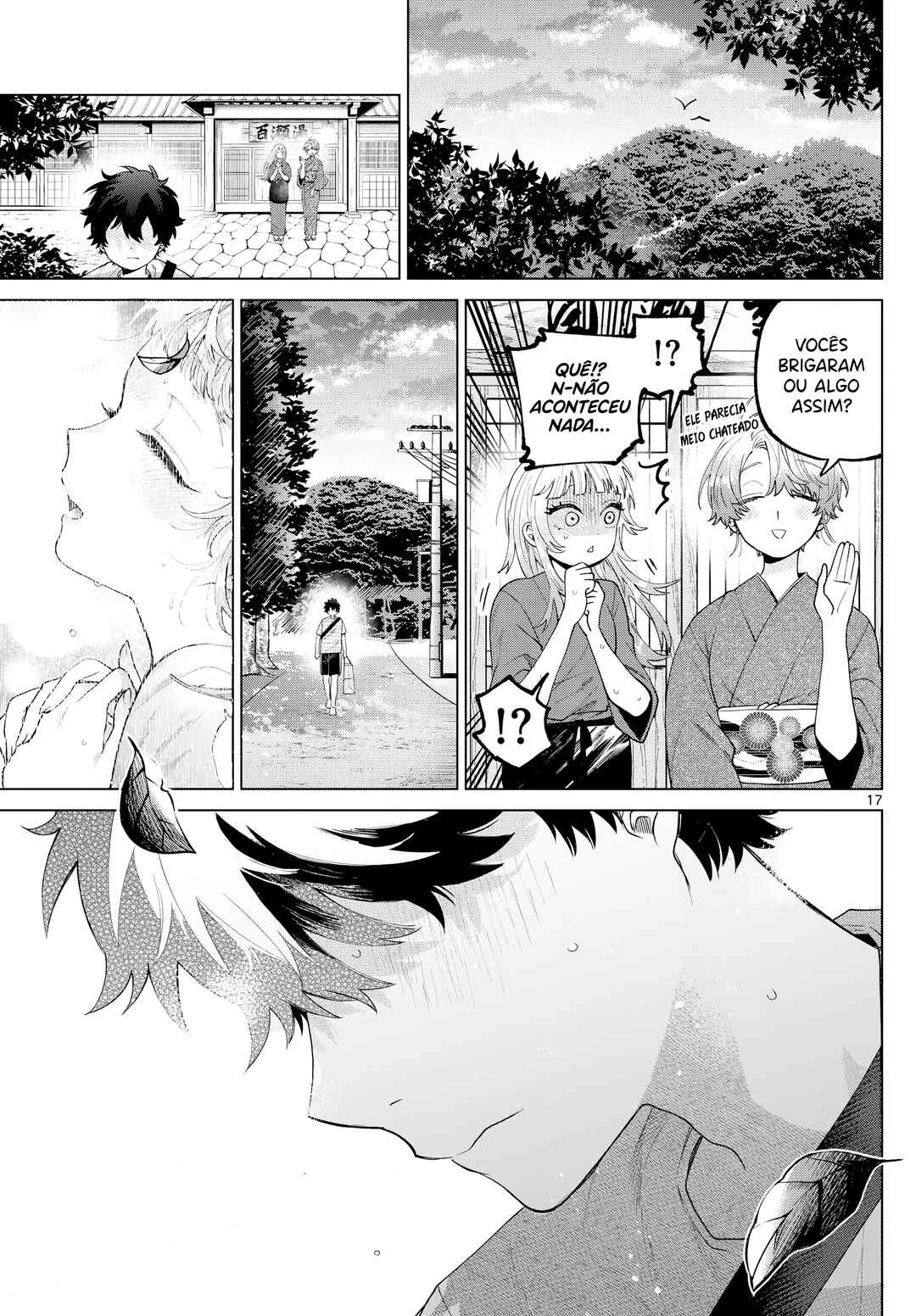 Momose Akira no Hatsukoi Hatan-chuu. — Cap. 35, pág. 18