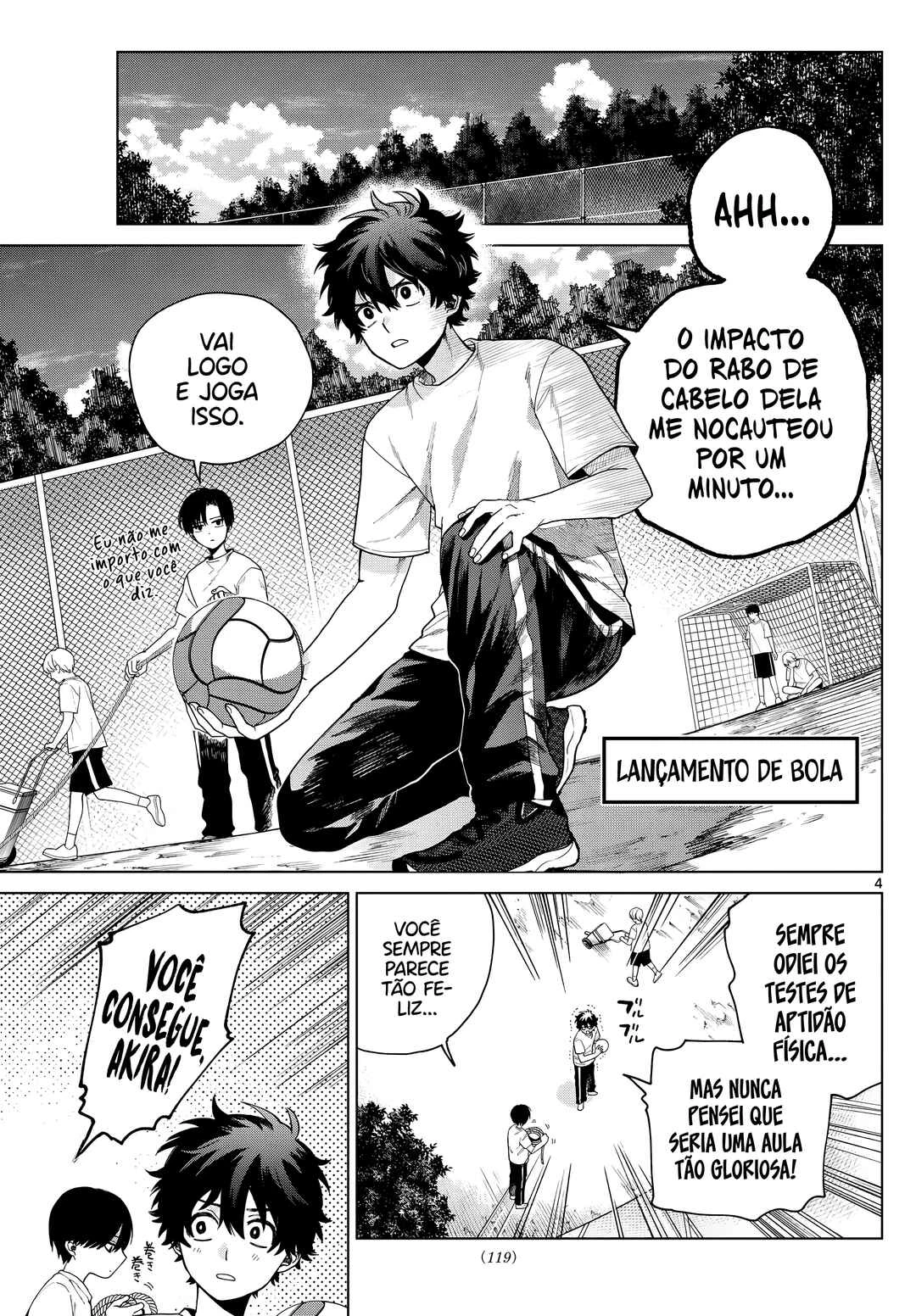 Momose Akira no Hatsukoi Hatan-chuu. — Cap. 4, pág. 5