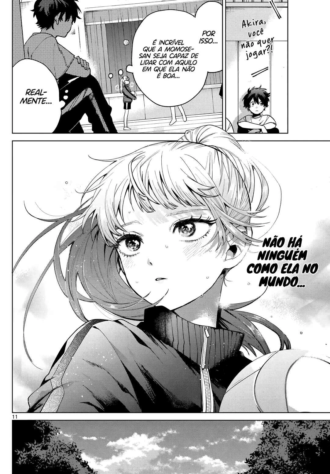Momose Akira no Hatsukoi Hatan-chuu. — Cap. 4, pág. 12