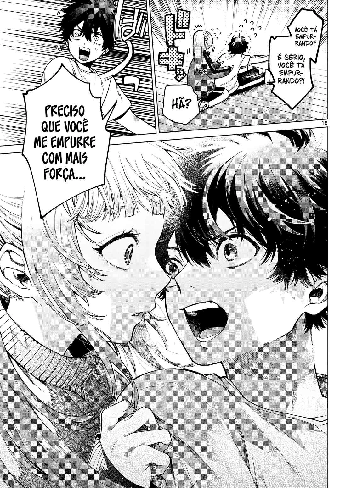 Momose Akira no Hatsukoi Hatan-chuu. — Cap. 4, pág. 19