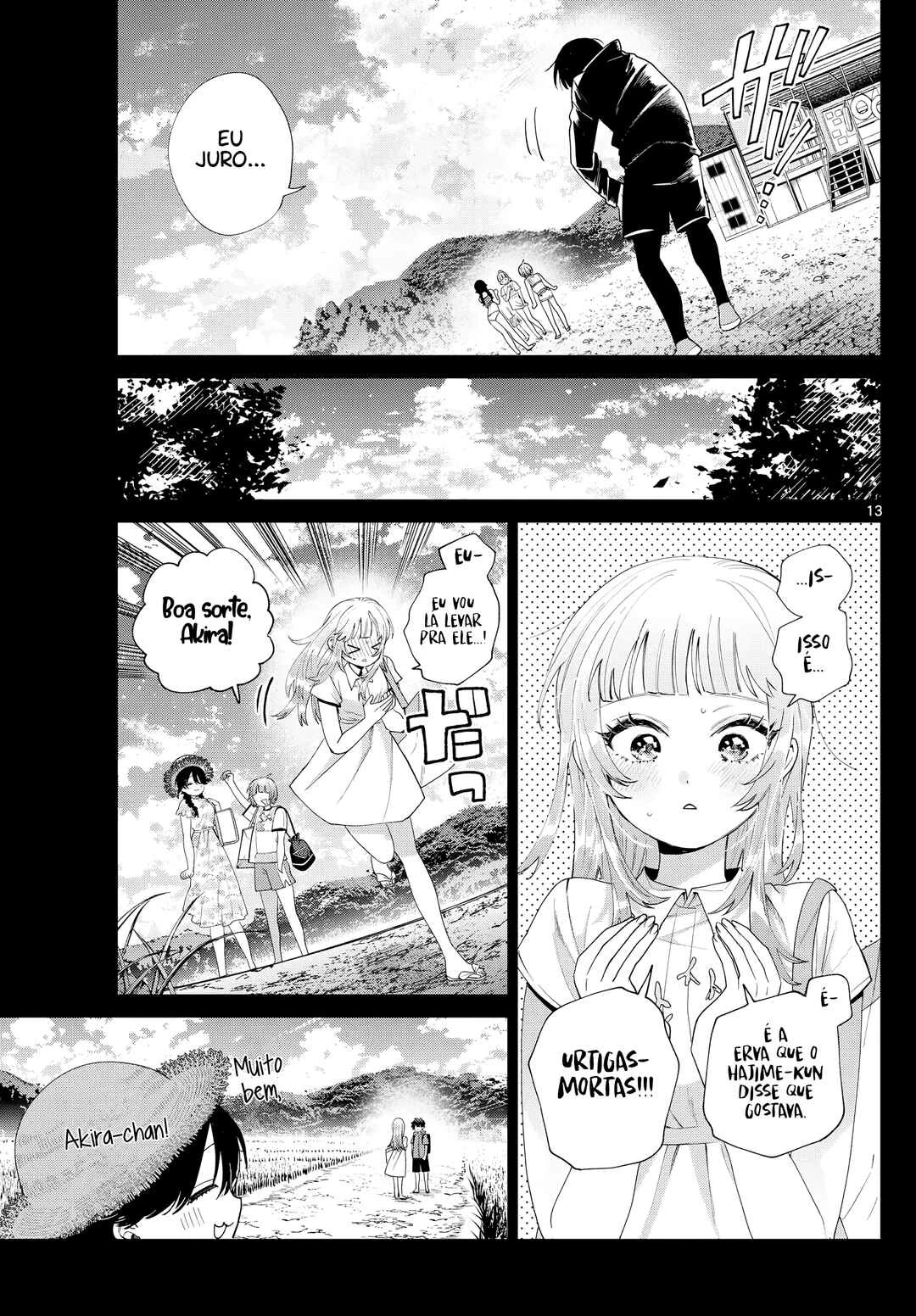 Momose Akira no Hatsukoi Hatan-chuu. — Cap. 40, pág. 14