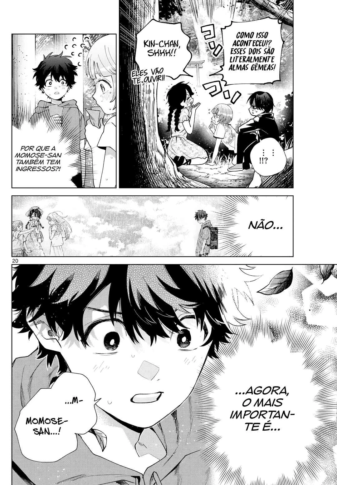 Momose Akira no Hatsukoi Hatan-chuu. — Cap. 40, pág. 21