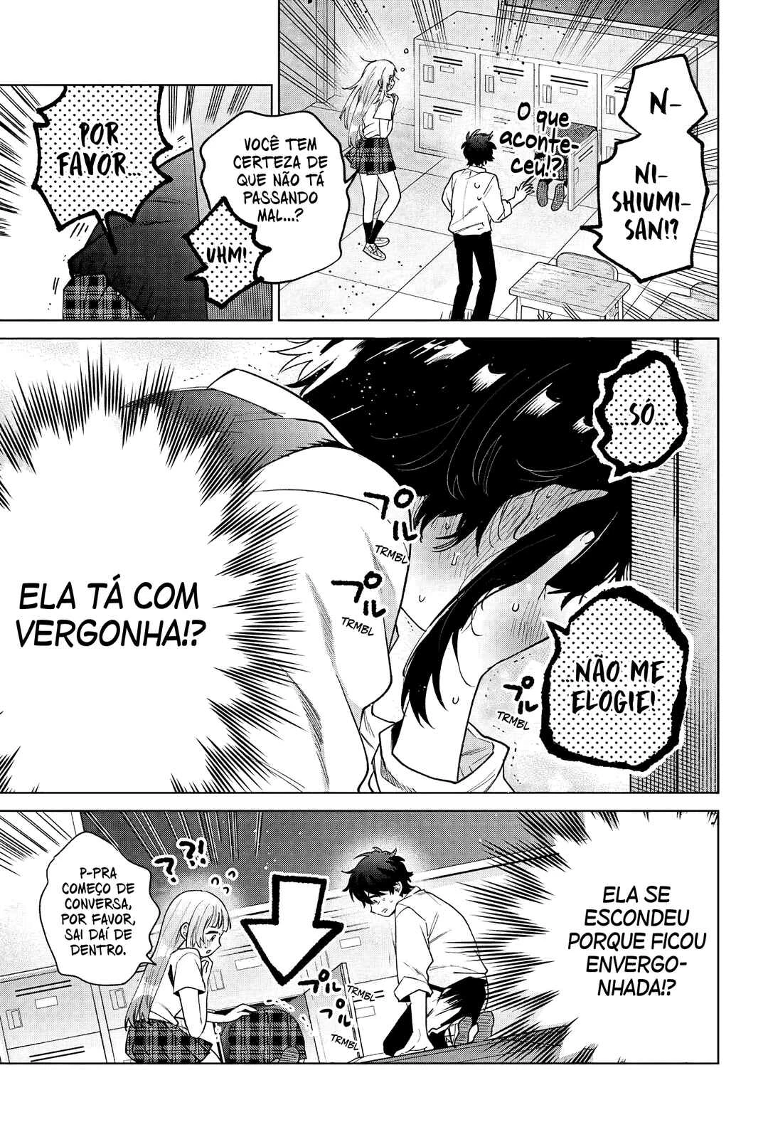 Momose Akira no Hatsukoi Hatan-chuu. — Cap. 41, pág. 16