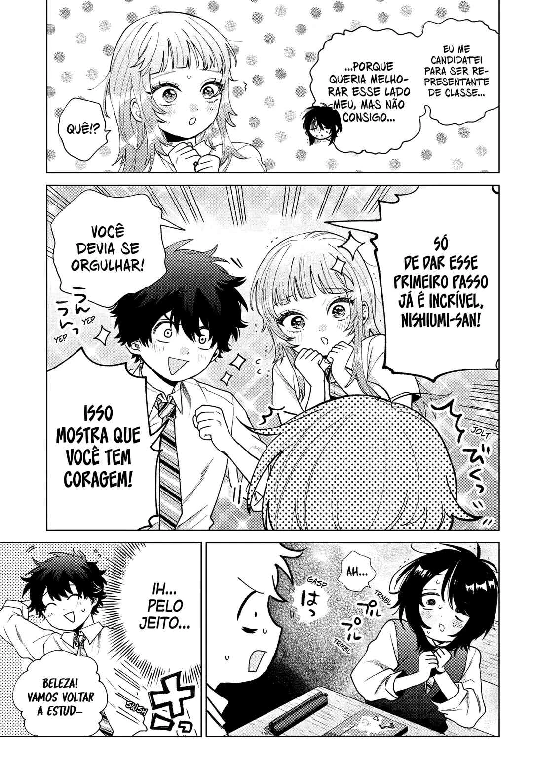 Momose Akira no Hatsukoi Hatan-chuu. — Cap. 41, pág. 18