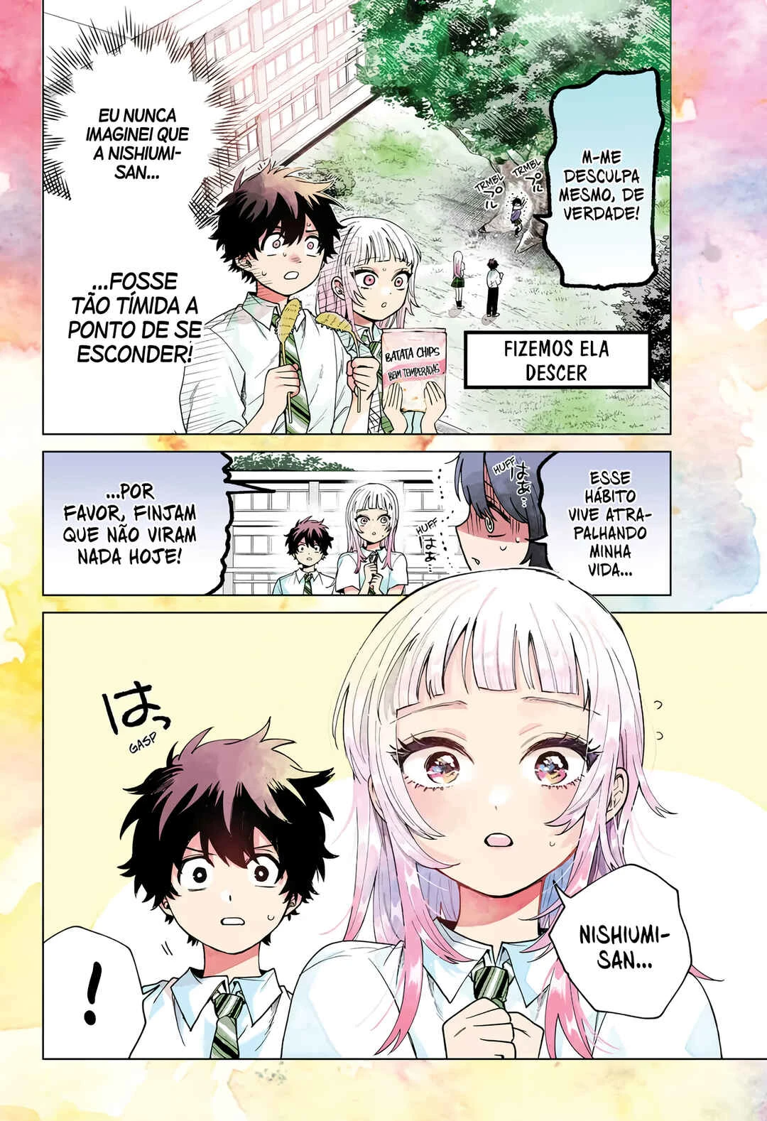 Momose Akira no Hatsukoi Hatan-chuu. — Cap. 42, pág. 4