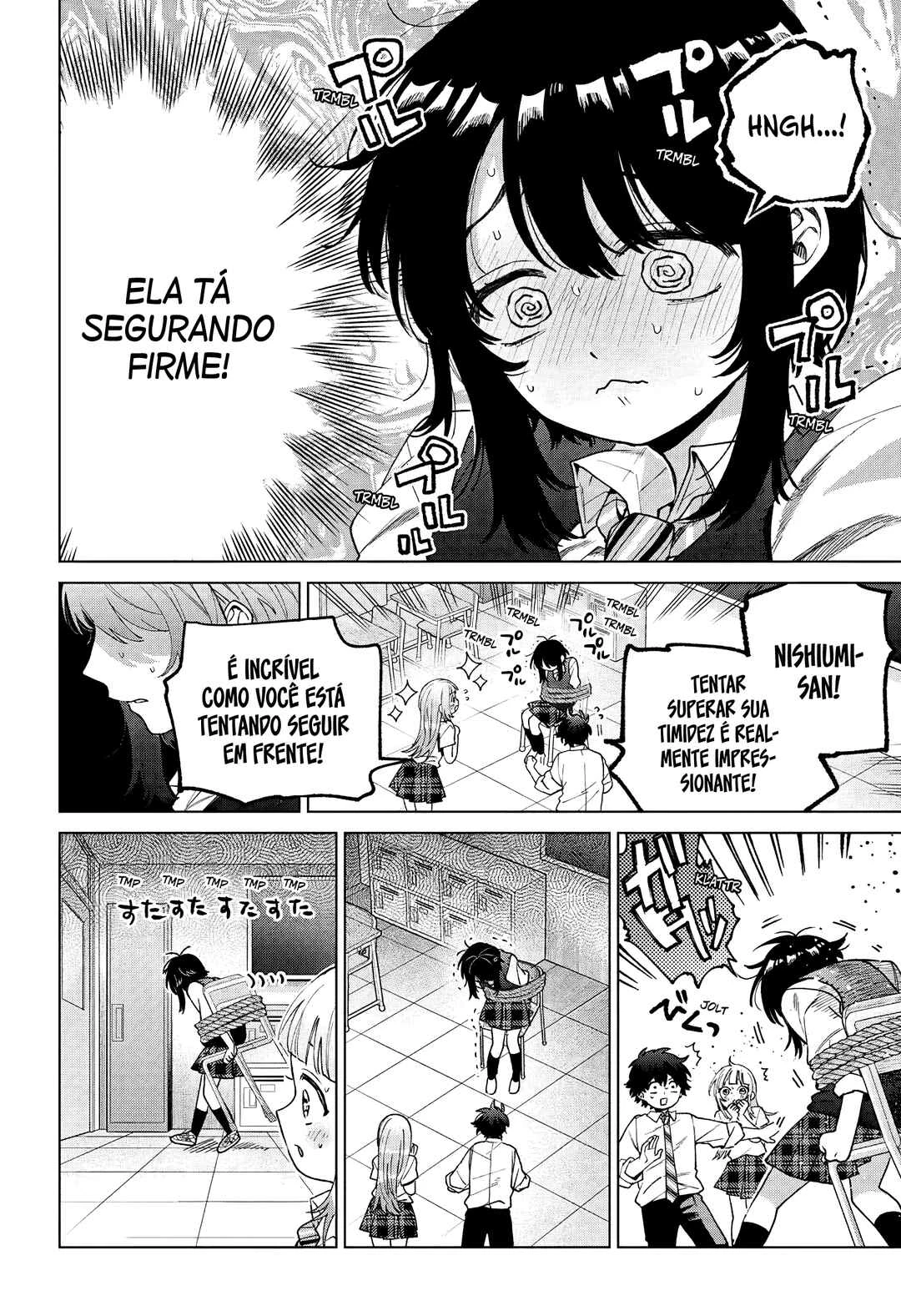 Momose Akira no Hatsukoi Hatan-chuu. — Cap. 42, pág. 8