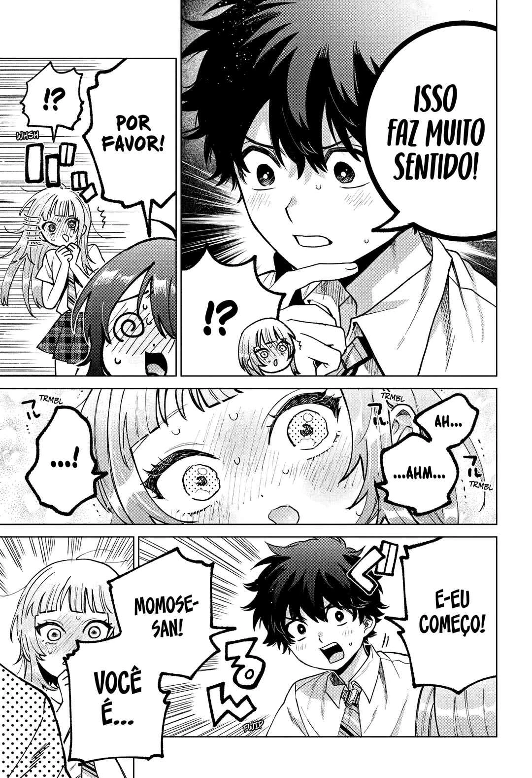 Momose Akira no Hatsukoi Hatan-chuu. — Cap. 42, pág. 11