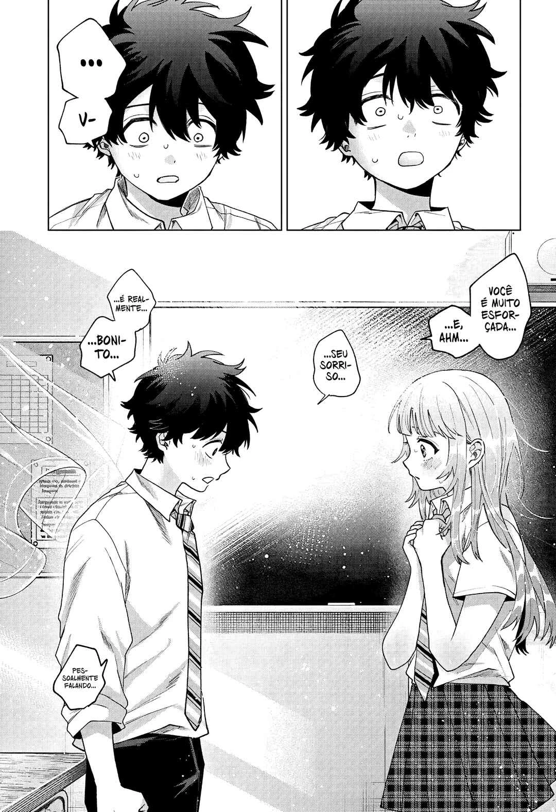Momose Akira no Hatsukoi Hatan-chuu. — Cap. 42, pág. 13