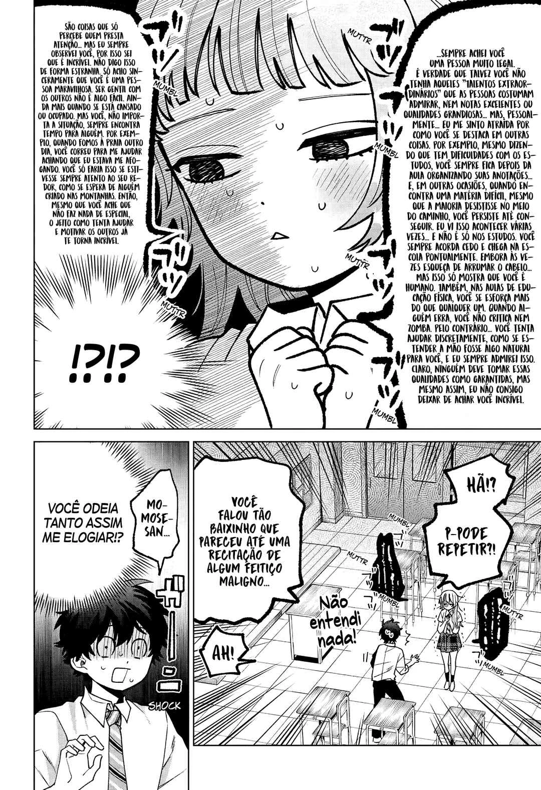 Momose Akira no Hatsukoi Hatan-chuu. — Cap. 42, pág. 16
