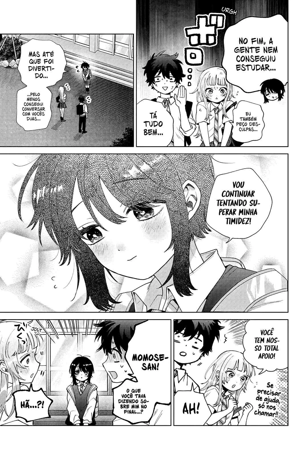 Momose Akira no Hatsukoi Hatan-chuu. — Cap. 42, pág. 19
