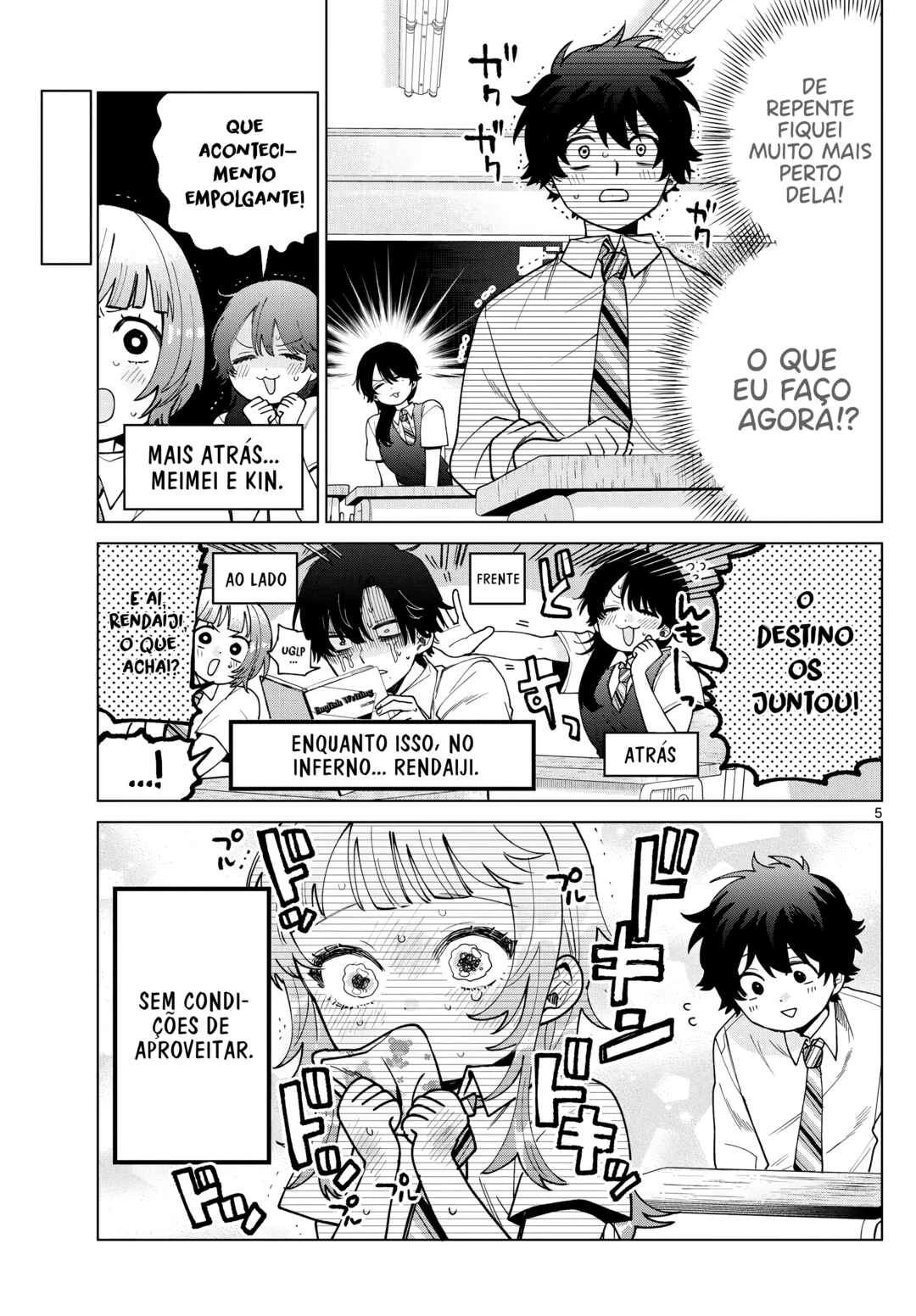 Momose Akira no Hatsukoi Hatan-chuu. — Cap. 45, pág. 6