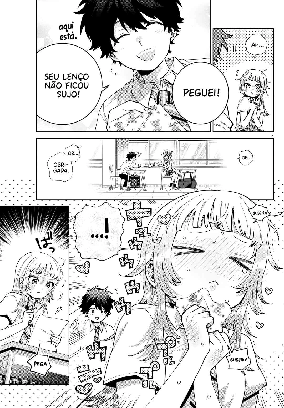 Momose Akira no Hatsukoi Hatan-chuu. — Cap. 45, pág. 8