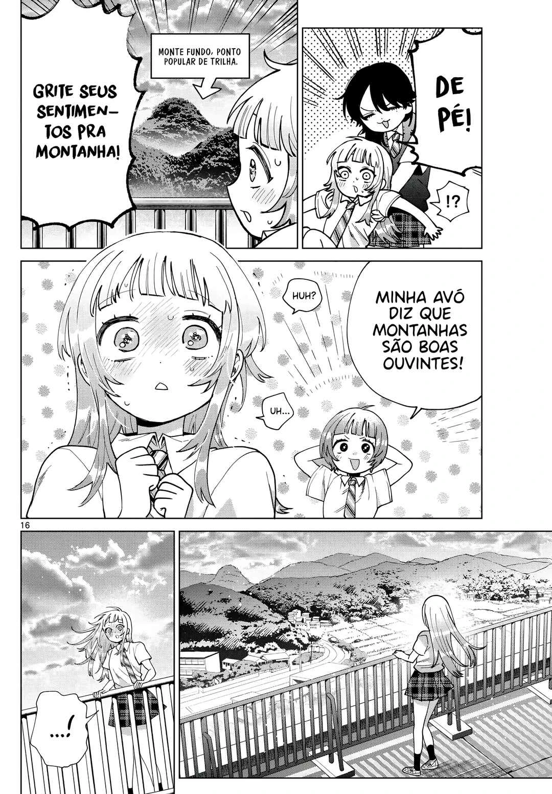 Momose Akira no Hatsukoi Hatan-chuu. — Cap. 45, pág. 17