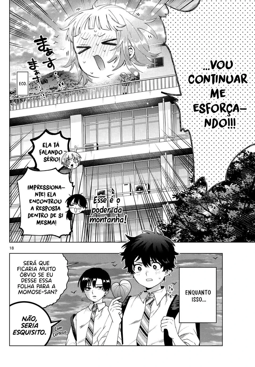 Momose Akira no Hatsukoi Hatan-chuu. — Cap. 45, pág. 19