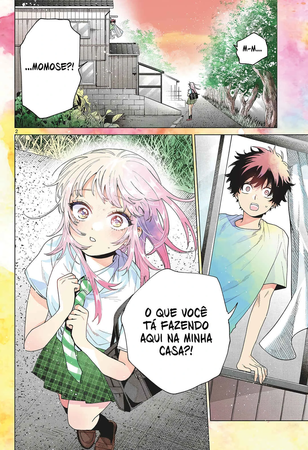 Momose Akira no Hatsukoi Hatan-chuu. — Cap. 48, pág. 3
