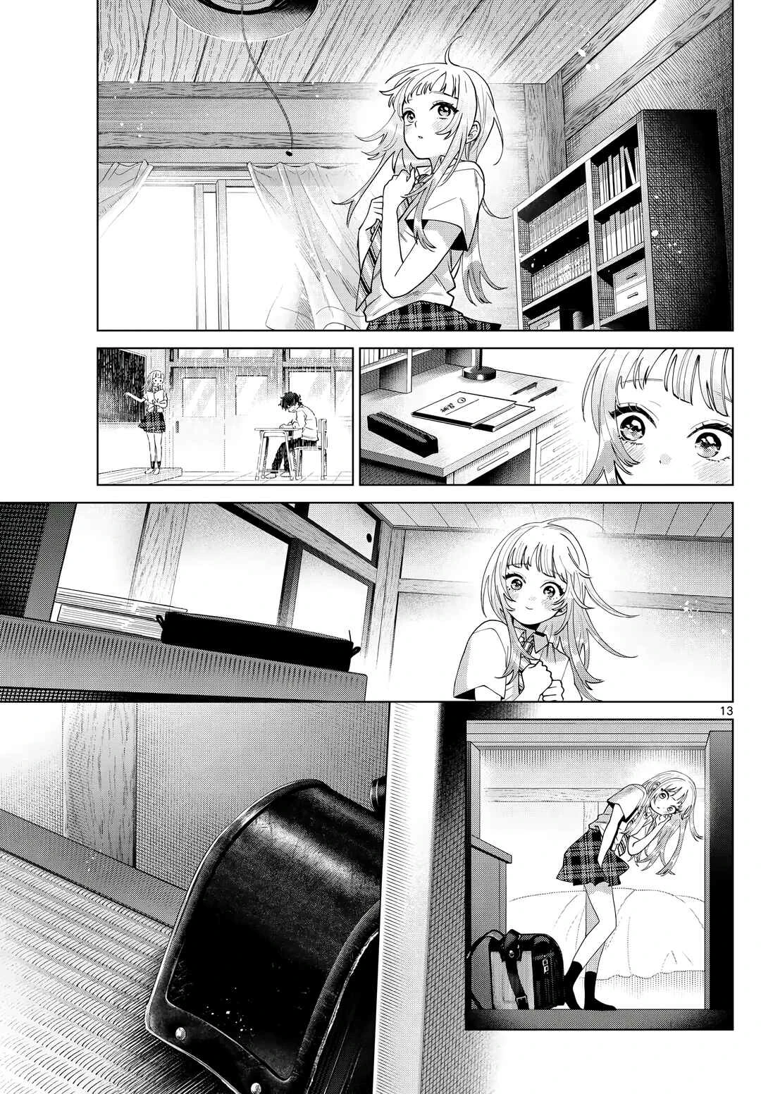 Momose Akira no Hatsukoi Hatan-chuu. — Cap. 48, pág. 14