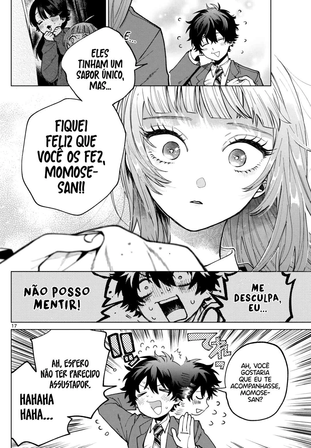 Momose Akira no Hatsukoi Hatan-chuu. — Cap. 5, pág. 18