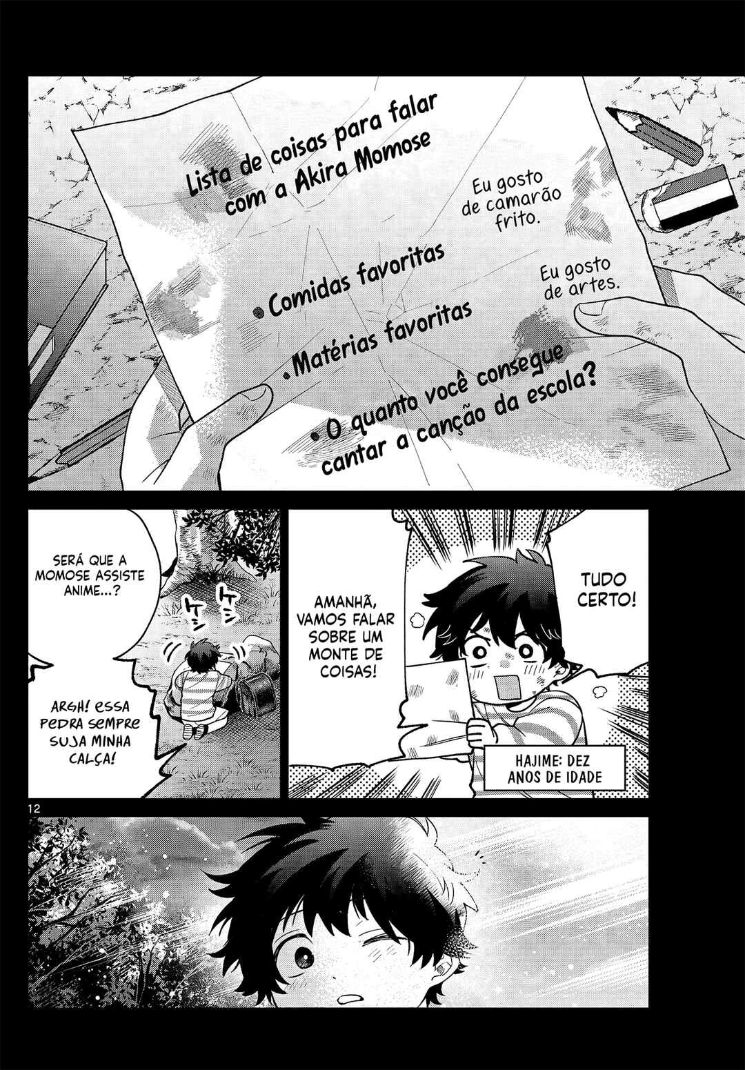 Momose Akira no Hatsukoi Hatan-chuu. — Cap. 50, pág. 11