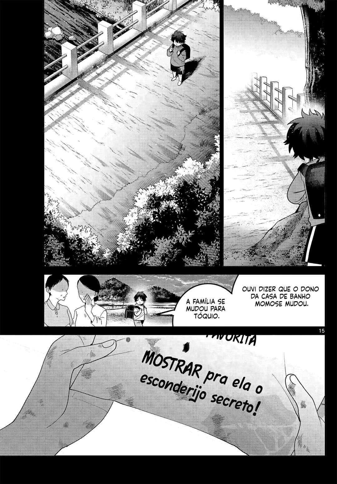 Momose Akira no Hatsukoi Hatan-chuu. — Cap. 50, pág. 14