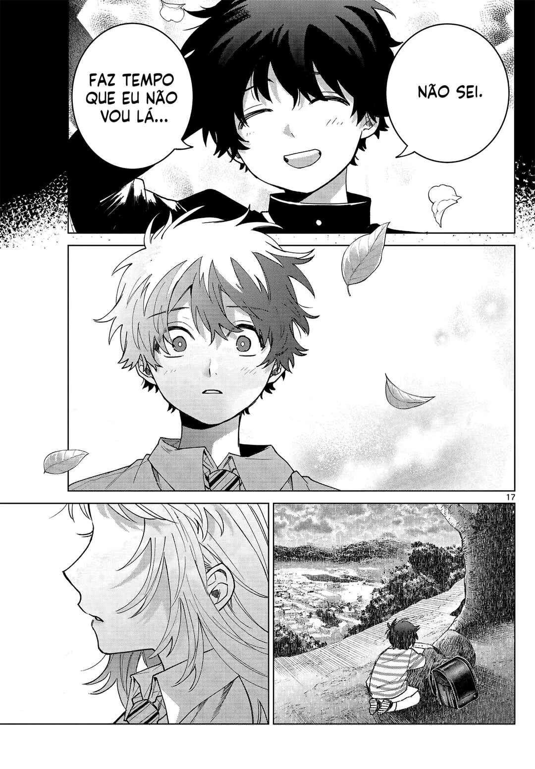 Momose Akira no Hatsukoi Hatan-chuu. — Cap. 50, pág. 16