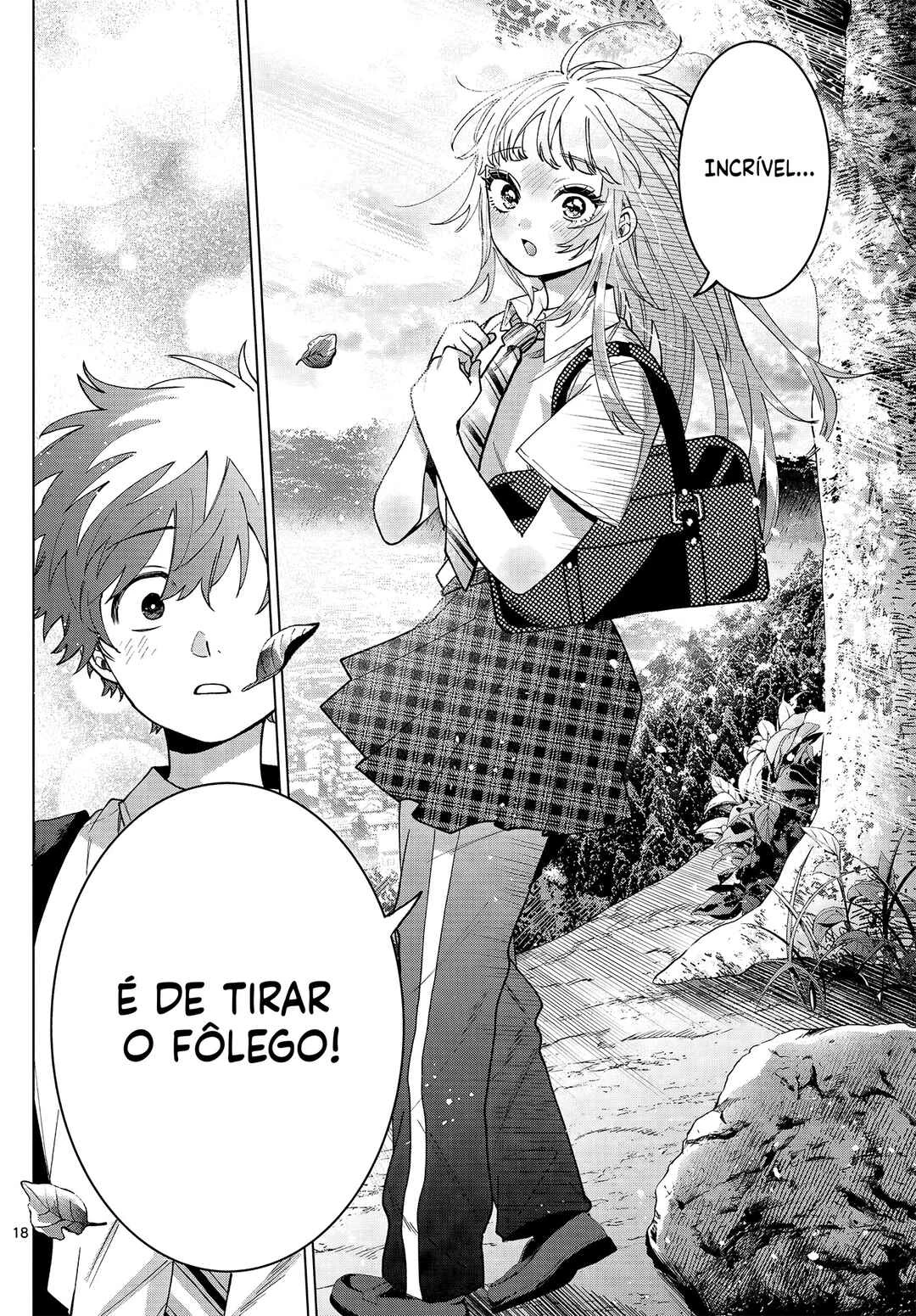 Momose Akira no Hatsukoi Hatan-chuu. — Cap. 50, pág. 17