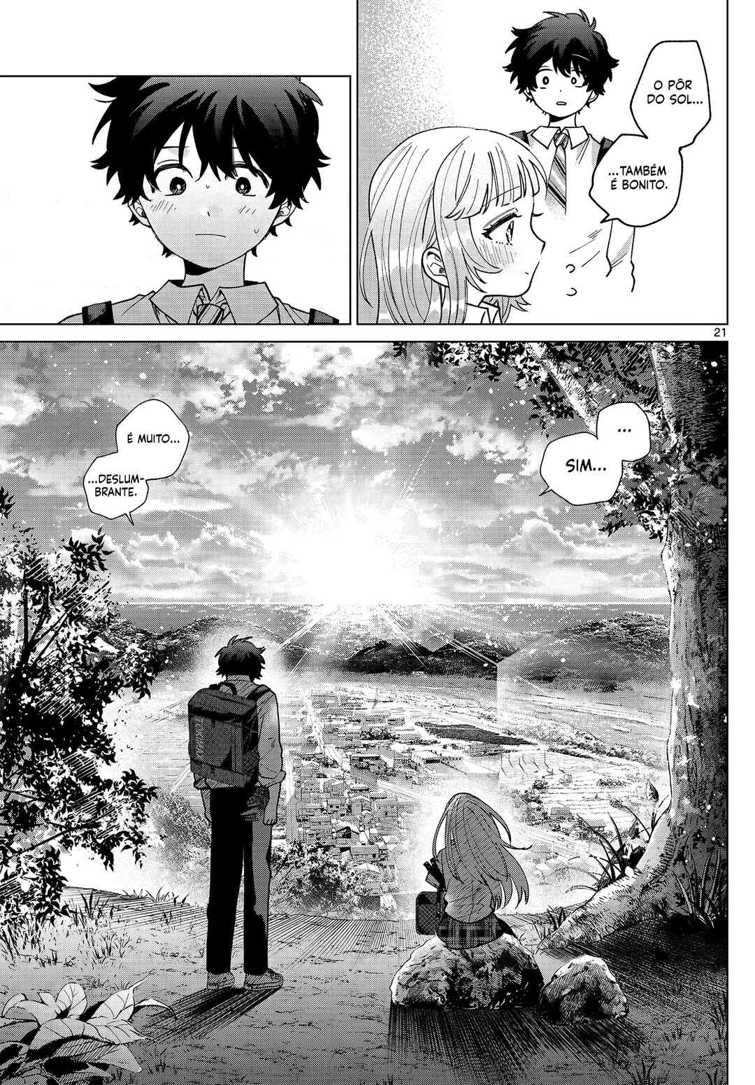 Momose Akira no Hatsukoi Hatan-chuu. — Cap. 50, pág. 20