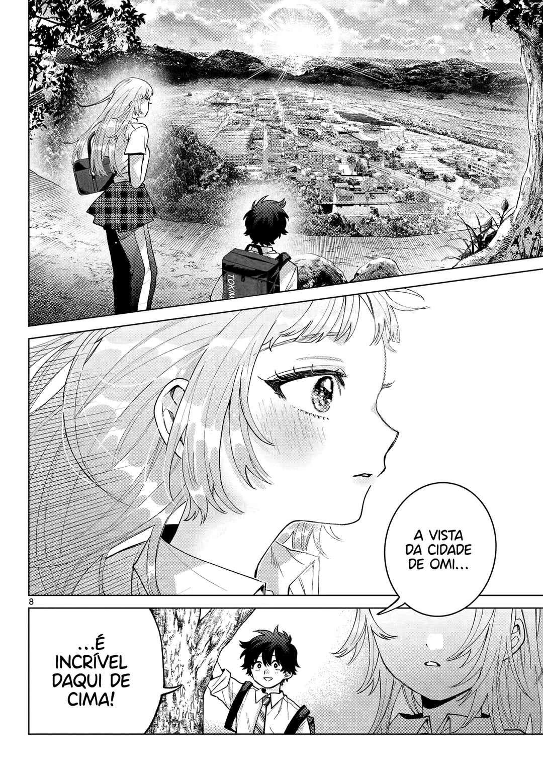 Momose Akira no Hatsukoi Hatan-chuu. — Cap. 51, pág. 9