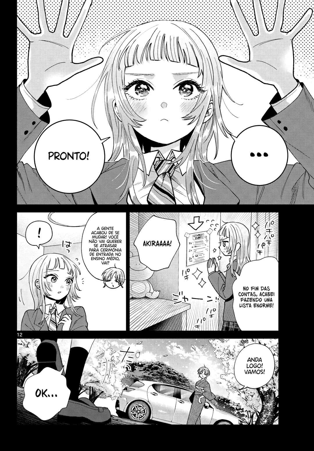 Momose Akira no Hatsukoi Hatan-chuu. — Cap. 51, pág. 13