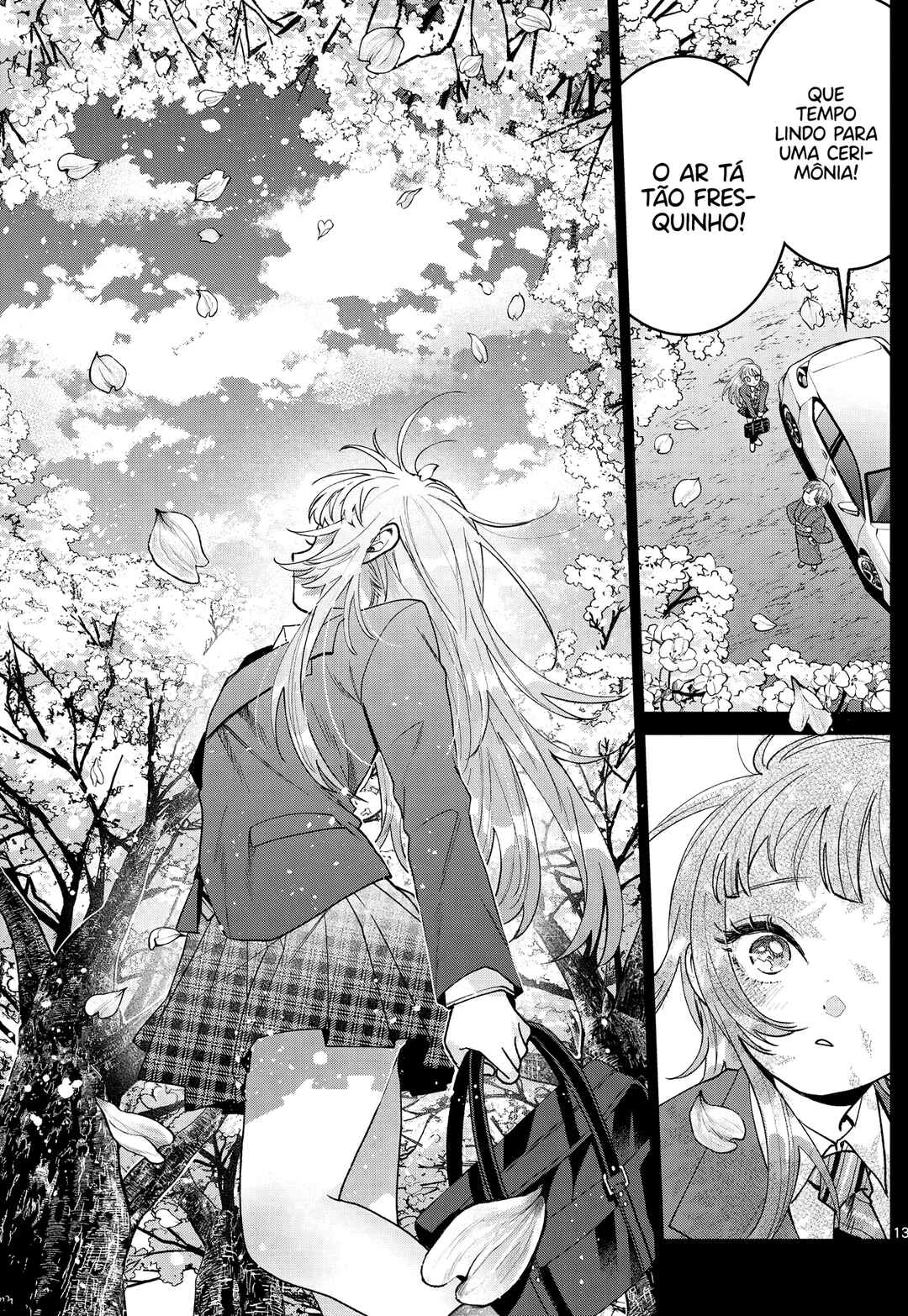 Momose Akira no Hatsukoi Hatan-chuu. — Cap. 51, pág. 14