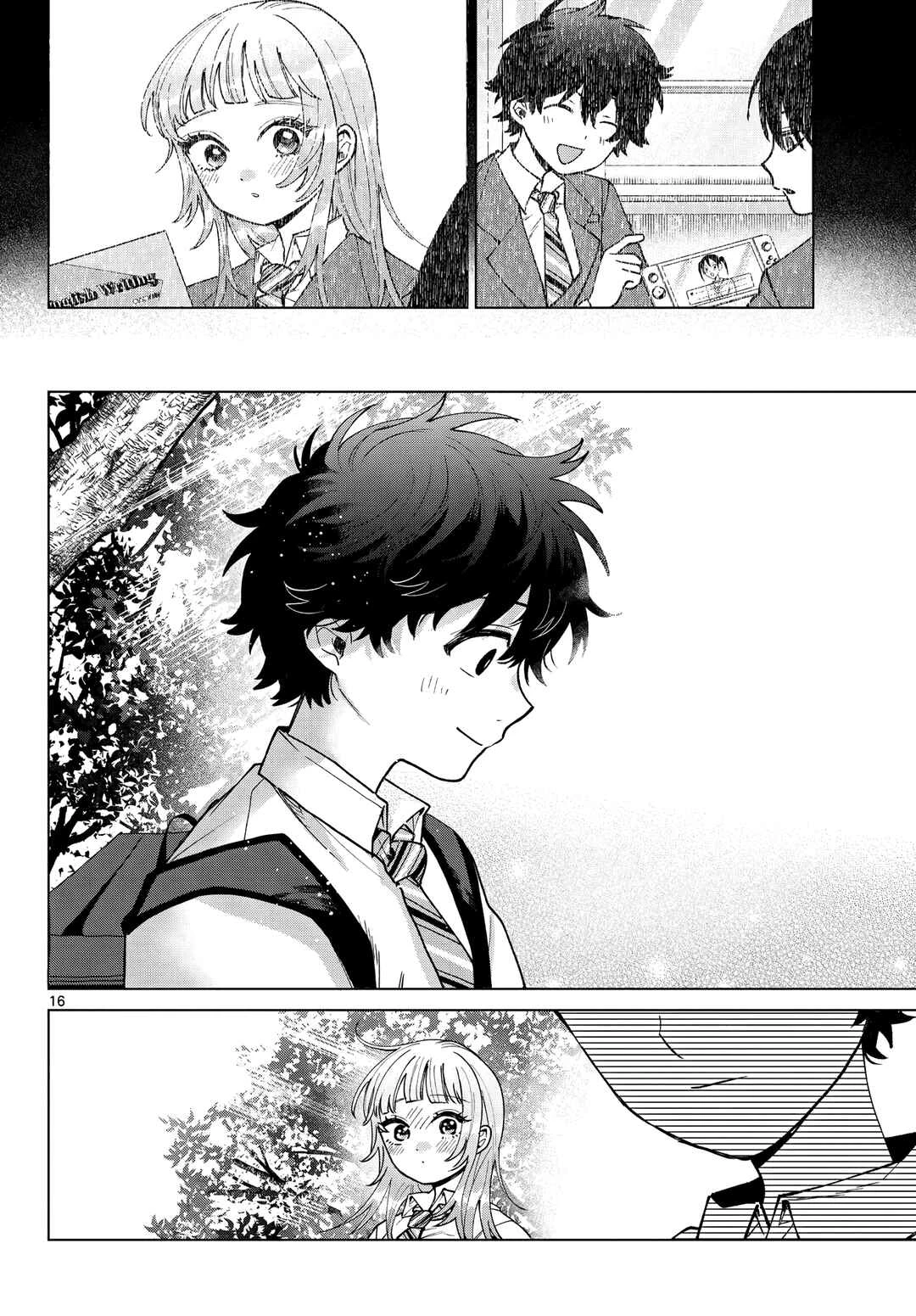 Momose Akira no Hatsukoi Hatan-chuu. — Cap. 51, pág. 17