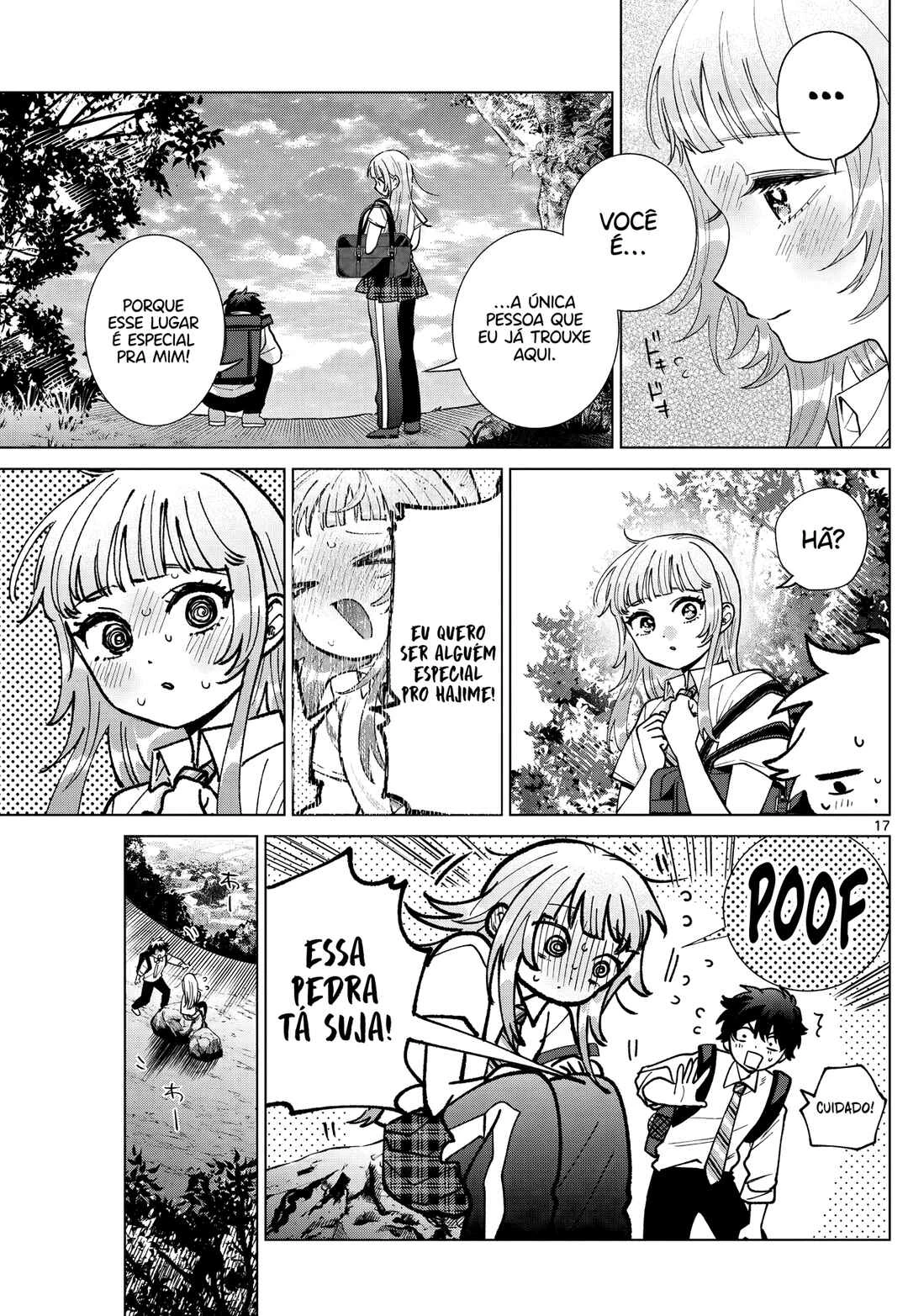 Momose Akira no Hatsukoi Hatan-chuu. — Cap. 51, pág. 18