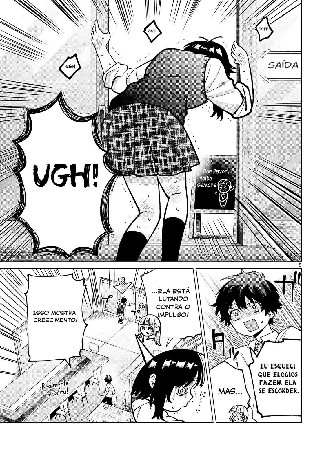 Momose Akira no Hatsukoi Hatan-chuu. — Cap. 52, pág. 6